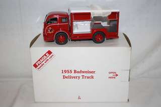   Anhauser Busch Budweiser 1955 White 3000 Delivery Truck NEW OB  