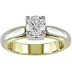   tone Gold 3/4ct TDW Diamond Engagement Ring (G H, I1)  
