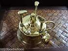 brass turkish coffee maker tabletop alcohol burner LRG