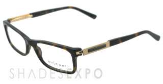 NEW Bvlgari Eyeglasses BV 3015 HAVANA 504 BV3015 55MM AUTH  