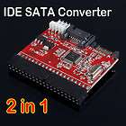   to SATA / SATA to IDE Adapter Converter Supports Serial ATA 100/133