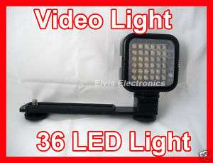 Video Light FPVL36 36 LED Rechargeable Camcorder DV  