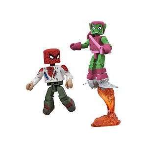  Marvel MiniMates Action Figures   Unmasked Spiderman 