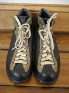 CAMPER Leather Euro Sneaker Lace Up Ankle BOOTS Womens 6 36  