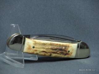 New Colt Canoe Knife  Stag Handles CT220  
