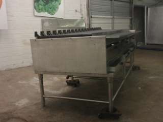 REDUCED Vulcan 8 Ft. Natural Gas Radiant Charbroiler Grill on Stand 