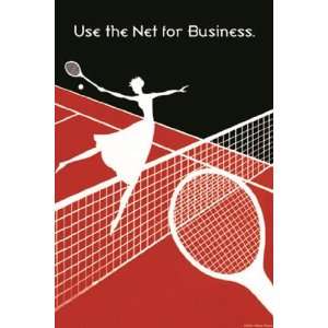  Net for Business by Wilbur Pierce 12x18