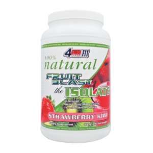  4Ever Fit Fruit Blast Natural Isolate, Strawberry Kiwi , 2 