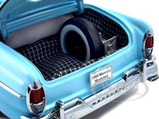   of 1956 mercury montclair die cast model car platinum edition by sun