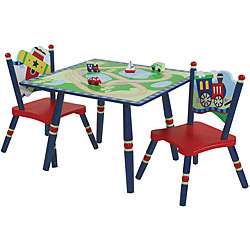 Gettin Around Kids Table and Chairs Set  