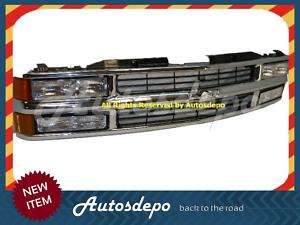 94 95 96 CHEVY C/K PICKUP 1500 GRILLE HEADLIGHT SIGNAL  