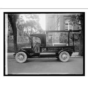  Historic Print (M) Emerson & Orme, service truck