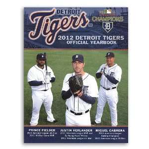  2012 Detroit Tigers Official Yearbook