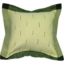 Textured Dark Green Cushion Cover  