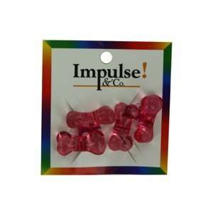   with plastic bow shape (Wholesale in a pack of 24) 