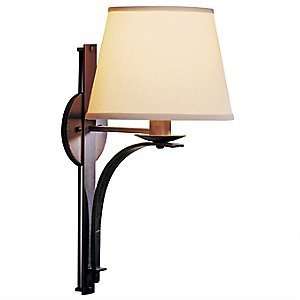  Tapered Pierced Wall Sconce With Shade by Hubbardton Forge 