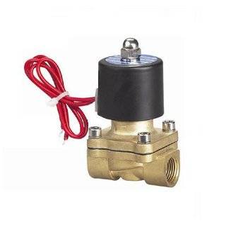 New 2 Way DC 12V Water Air Oil Solenoid Valve 1/2