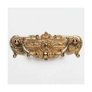  Omnia 9412/903 Decorative Drop Pull Pull   Polished Brass 