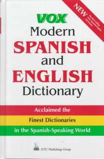 Vox Modern Spanish and English Dictionary (Hardcover)  