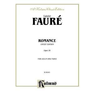  Romance, Op. 28 (Urtext) (Kalmus Edition) (0029156677911 