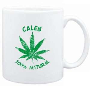  Mug White  Caleb 100% Natural  Male Names Sports 