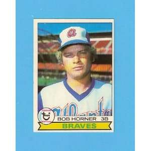 com Bob Horner 1979 Topps Baseball Rookie (Atlanta Braves) (St Louis 