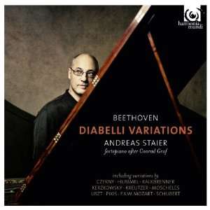  Beethoven Diabelli Variations Andreas Staier, Ludwig van 
