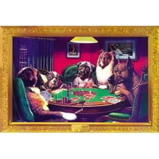 Dogs Playing Poker Poster Print, 36x24 Poster Print, 36x24