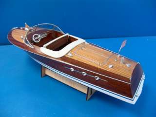 Pro Boat Volere 22 EP Electric R/C Classic Wooden Runabout AM 27MHz 