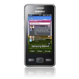  Samsung GT S5260 Unlocked Cellphone   US Warranty   Black 