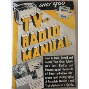  and Radio Manual Everybodys Television and Radio Handbook (Popular 