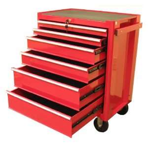   TB2070BBSB Red 27 Inch Steel Roller Cabinet, Red
