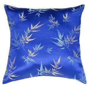  Blue Bamboo Accent Pillow