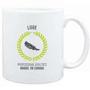    Mug White  Luge MADE IN CANADA  Sports
