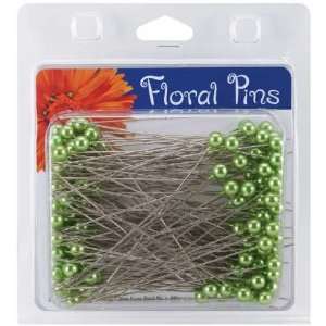  Floral Pins 3 6mm Round 144/pkg apple Green Arts, Crafts 