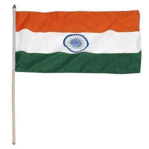  India Flag 12 x 18 inch Patio, Lawn & Garden