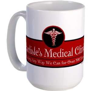  Carlisles Medical Clinic Twilight Large Mug by  