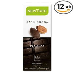   Pleasure Bar, Pure Dark Chocolate, 2.82 Ounce Units (Pack of 12
