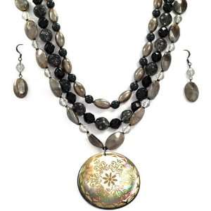   and Beaded Necklace and Earring Set Rumors Jewelry Company Jewelry