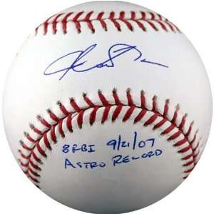   with 8 RBI, 9/21/07, Astro Record Inscriptions