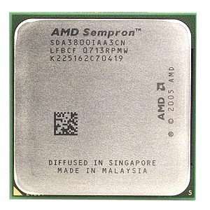  AMD Sempron 64 3800+ 2.2GHz 256KB Socket AM2 CPU   CPU 