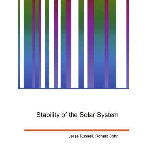  Stability of the Solar System Ronald Cohn Jesse Russell 