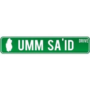   Said Drive   Sign / Signs  Qatar Street Sign City