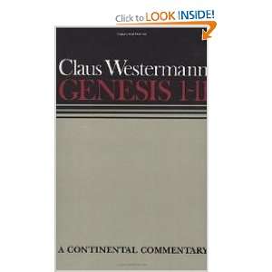  Genesis 1 11 A Continental Commentary (9780800695002 