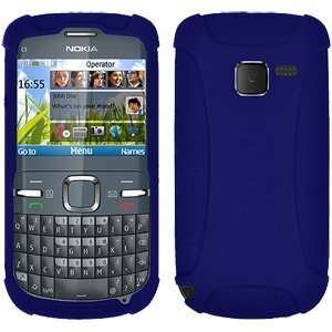   Blue For Nokia C3 Precise Cutouts Fashionable Flexible Electronics
