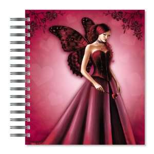  Fairy Queen of Hearts Picture Photo Album, 18 Pages, Holds 72 Photos 