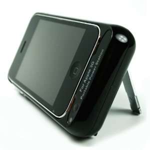   Juice Pack Battery Rechargeable for IPhone 3G or 3GS   Color Black