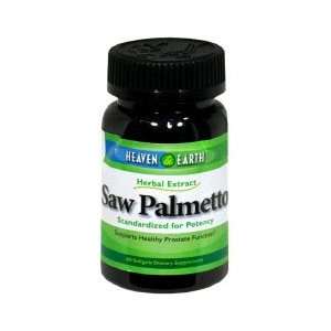  Heaven and Earth   Saw Palmetto   60 softgels Health 