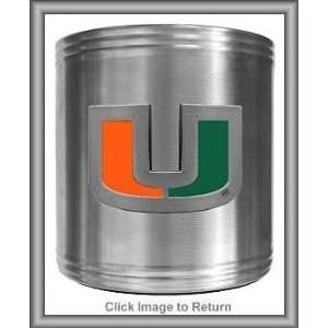   NCAA Miami Hurricanes Stainless Steel Drink Cooler