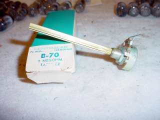 NOS Centralab B 70 1 meg ohm Potentiometer Pot  